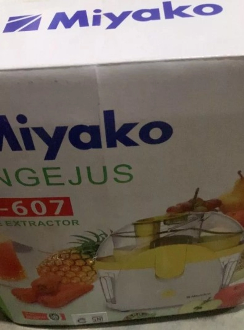 Product image Miyako - Juicer JE607 600ml 600ml kuning