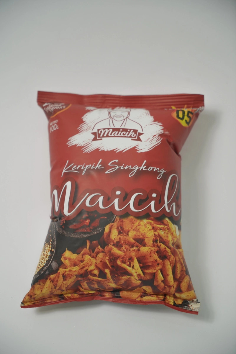 Product image Maicih - Keripik Singkong Pedas Maicih Level 5 Kemasan 100 gr 100 gram Pedas