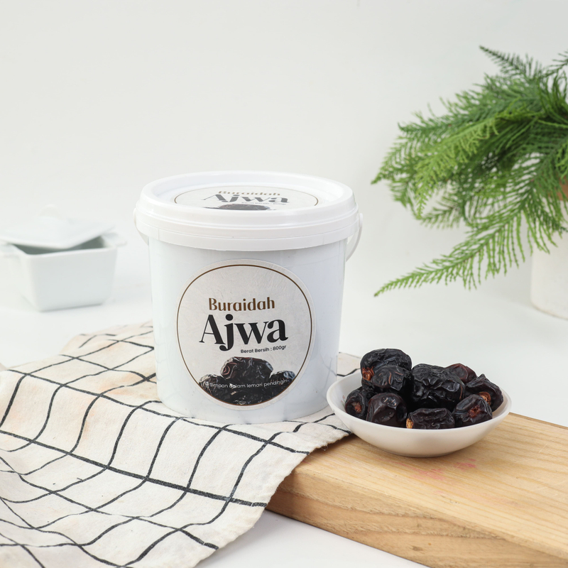 Product image Aliya - Kurma Ajwa Medium Ember 800g Manis