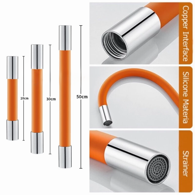 Product image KAHASIL - Selang Sambungan Keran Air Fleksibel Universal 360 Derajat KMJ013 KMJ013 20CM