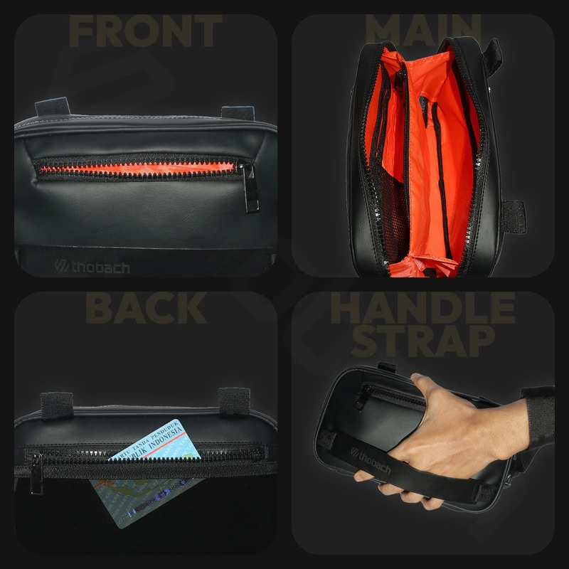 Product image Thobach official - THOBACH Sling Phone Anti Air Waterproof REBORN ALL SIZE BLACK