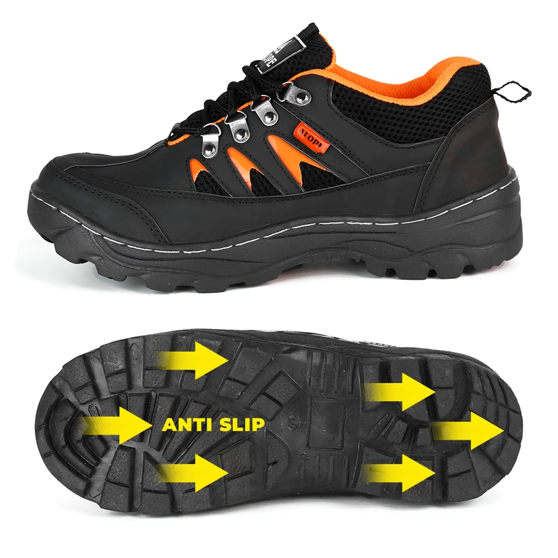 Product image ALOPE OFFICIAL - SEPATU ALOPE HYPER MODEL TERBARU SIZE DEWASA UJUNG BESI 39 hitam