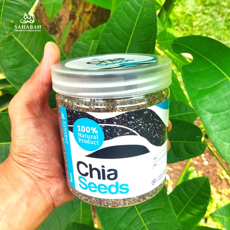 Product image Chiaseed Sahabah - Chia Seeds - Chiaseed Organik - Biji Selasih 150g Hitam