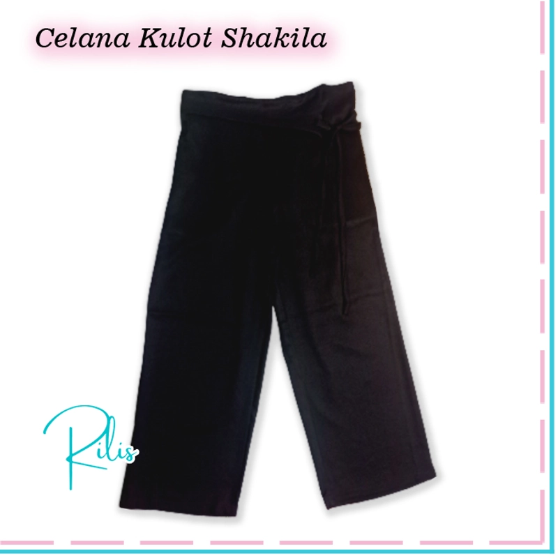 Product image Celana Kulot Shakila All Size Hitam