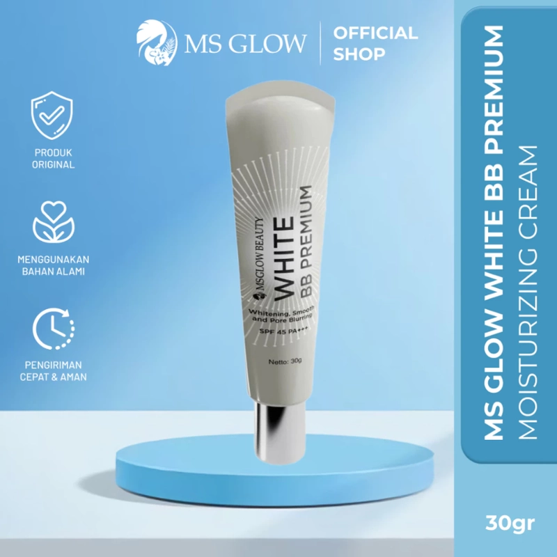 Product image MS Glow Purwakarta - WHITE BB PREMIUM 1 PCS BB Cream