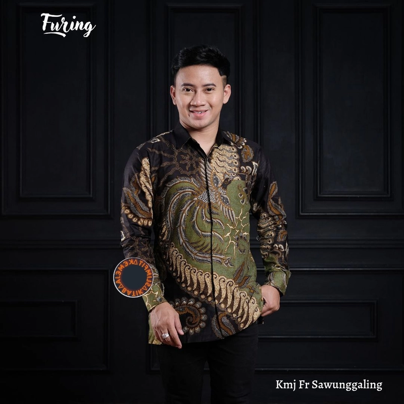 Product image Kois Batik - Kemeja Batik Lapis Furing Dewasa Motif sawunggaling M Kemeja sawunggaling