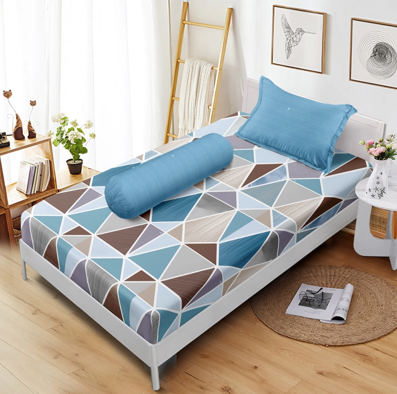 Product image LADY ROSE OFFICIAL - Vallery Quincy Bed Cover Misty 120x200x30 Single Fitted
