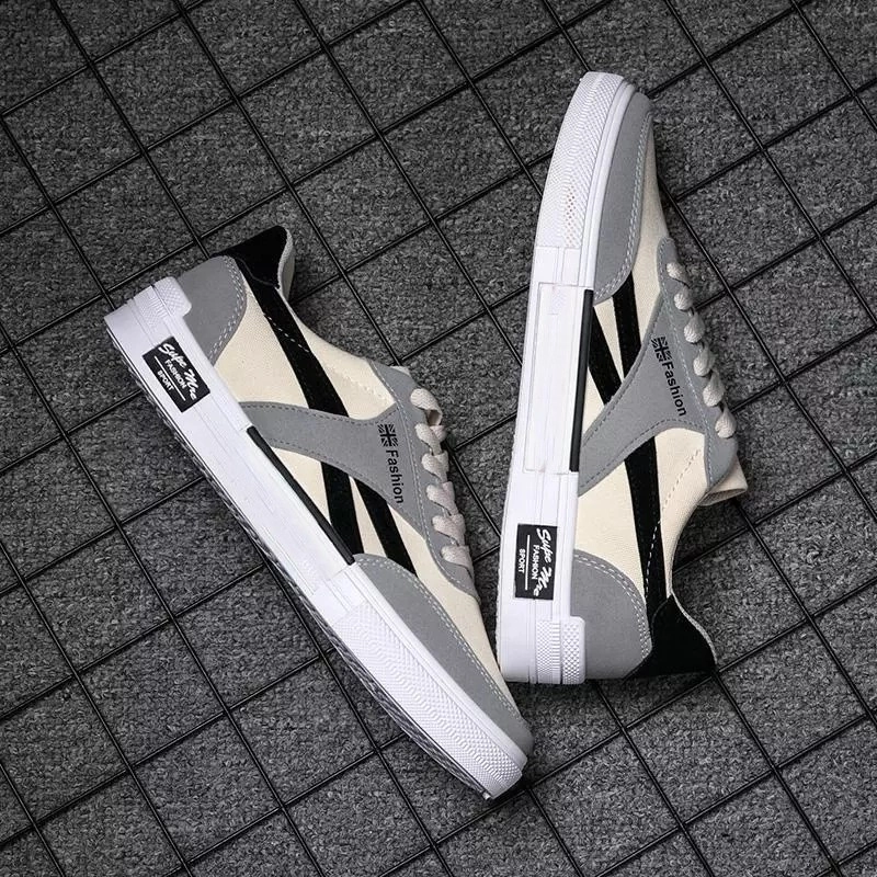 Product image Koekita - Sepatu Pria Supe Mre Fashion Casual Culture Trend Fs-02 38 Abu Hitam