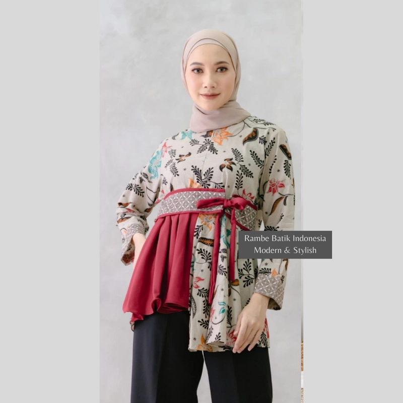 Product image Couple Fenomenal Atasan Ayunda Blouse - Bisa Beli Pisah XXL Blouse B