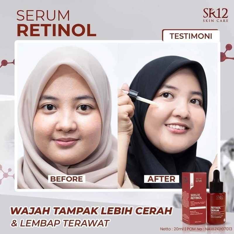 Product image SR12 Serum Retinol Mengencangkan Kulit dan Mencerahkan Kulit 20 ml Retinol