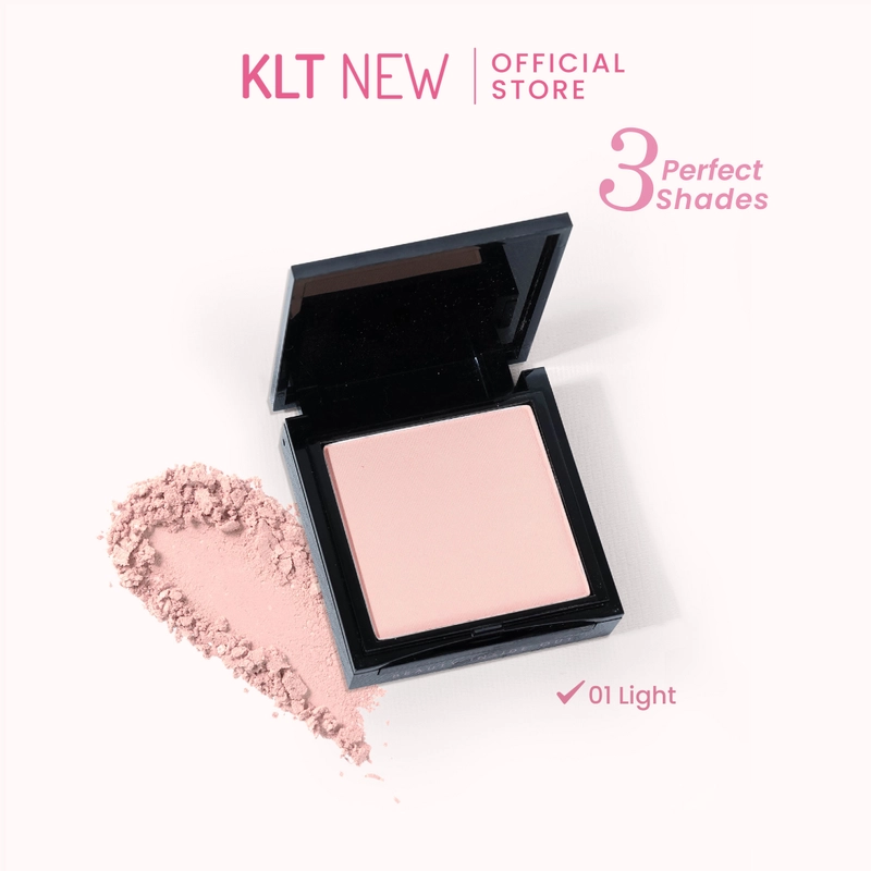 Product image KLT NEW - KLT NEW Pro Mattifiying - Compact powder bedak padat 01 Light 13 Gr 01 Light
