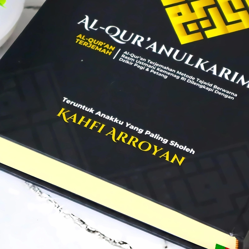 Product image Gema Risalah - Alquran Custom Nama A5 Utsmani 15x21cm QPP Tahan 100tahun Terjemah Soft