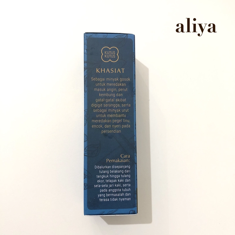 Product image Aliya - Minyak Kutus Kutus Free Himsalt 150g Minyak