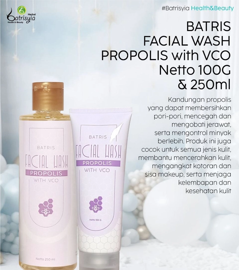 Product image Batrisyia - Facial Wash Propolis 250 gr 250 gr Facial Wash