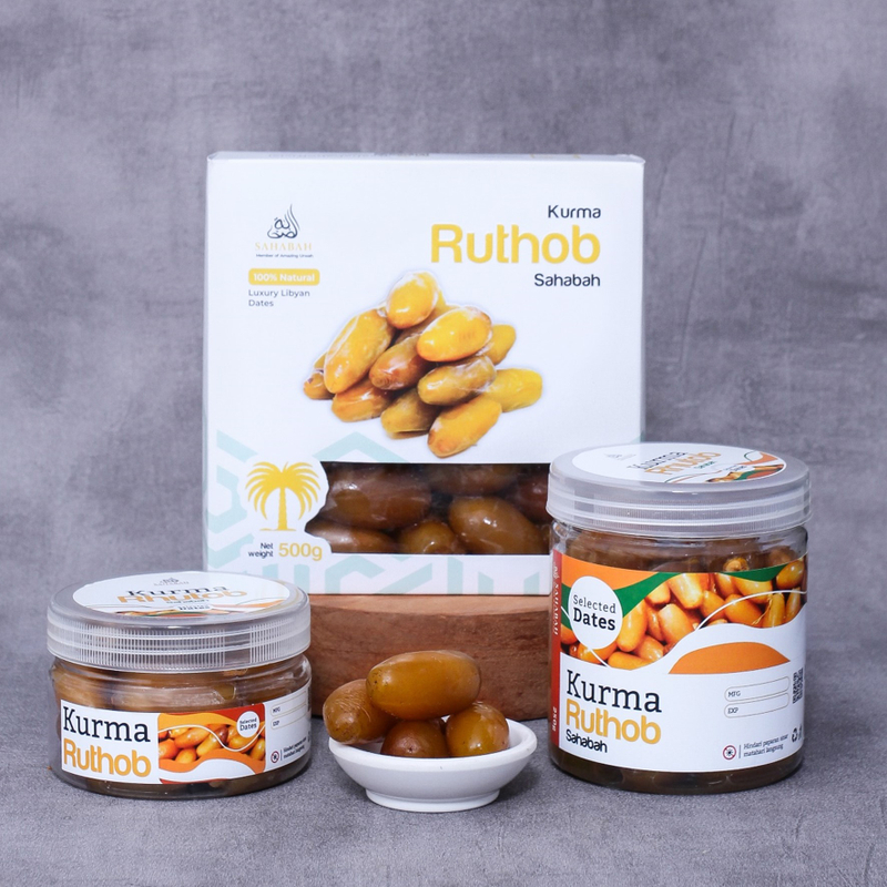 Sahabah Store - Kurma Ruthob Sahabah 150 gr Sepet