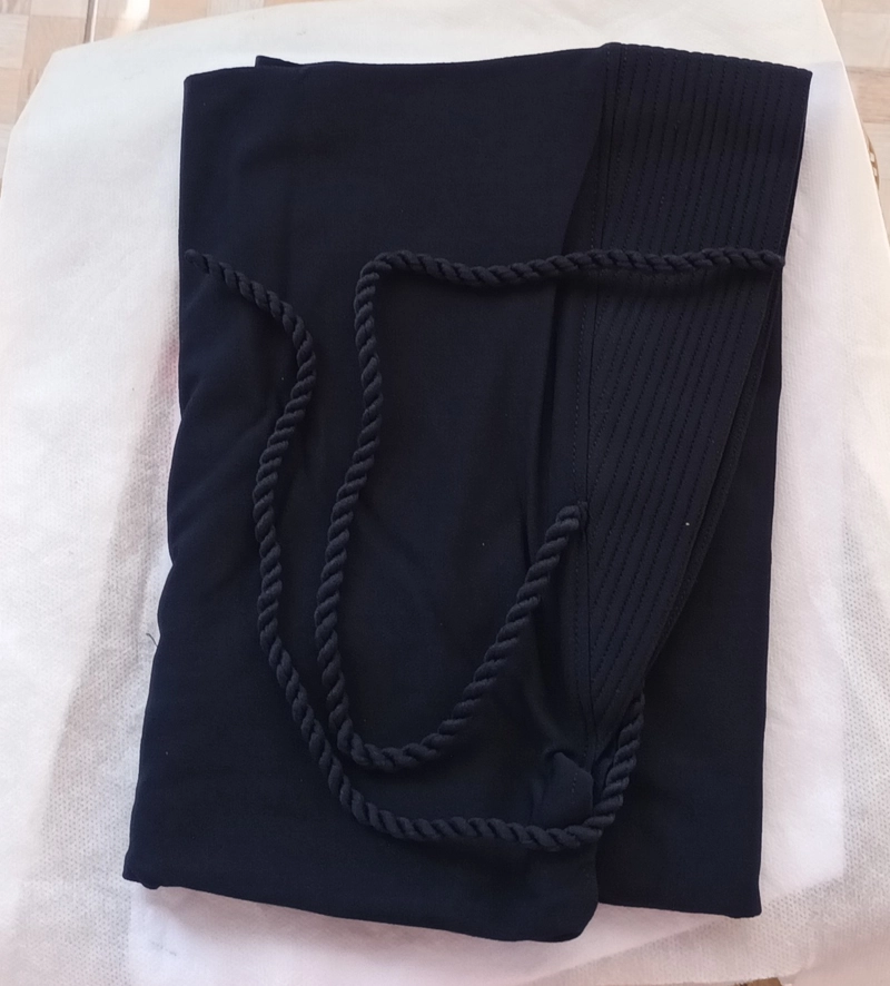 Product image Fisky Collection - Hijab Azwa Tambang/Kepang All Size Navy