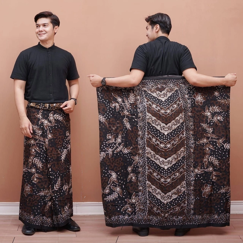 Product image Javatama - Sarung batik laseman Free Tasbih 310 Coklat