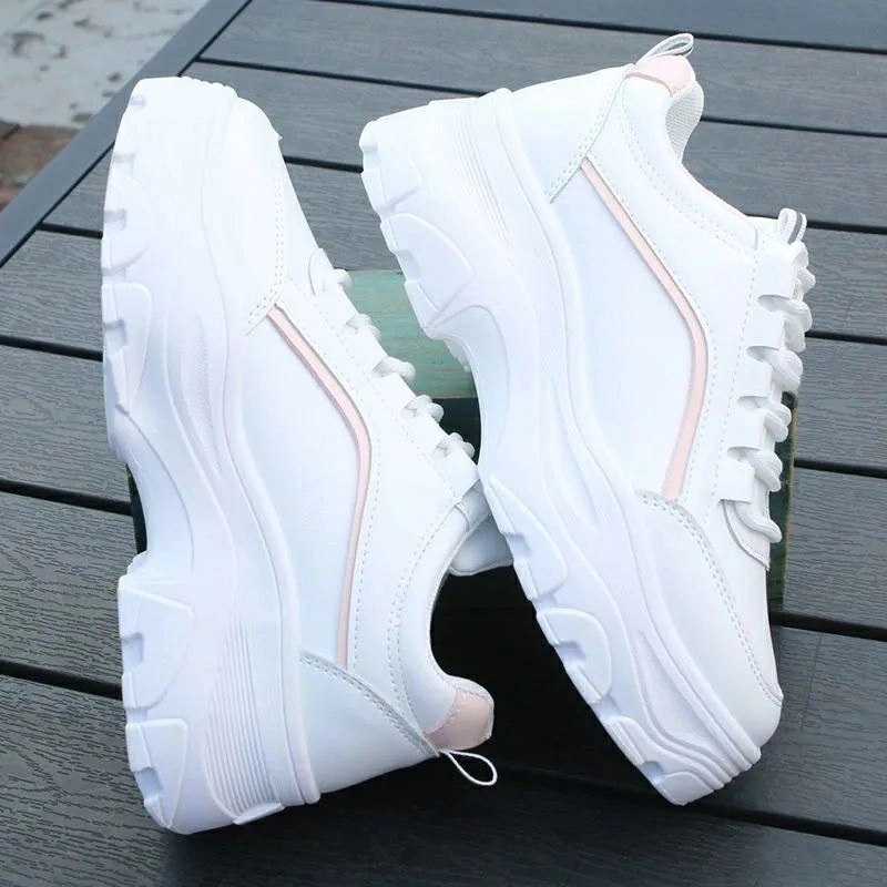 Product image LUXIA - Sepatu Kets Sneakers Wanita Daily Fashion Sport New JN-001 37 PUTIH PINK