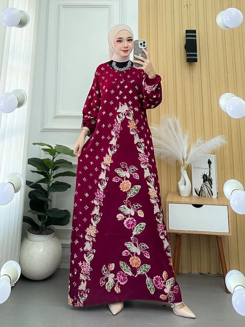 Product image Batik Ayodha - GAMIS KAMIYA ALLSIZE STANDART LD 114CM Allsize A