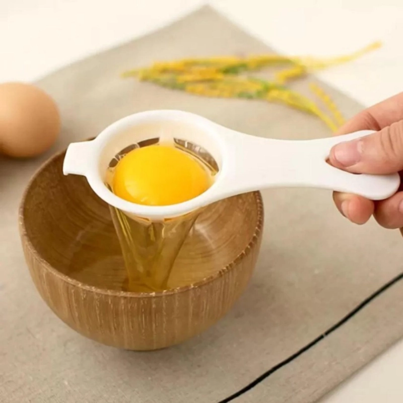 Product image KAHASIL - Sendok Alat Pemisah Penyaring Putih dan Kuning Telur KMJ239 PUTIH