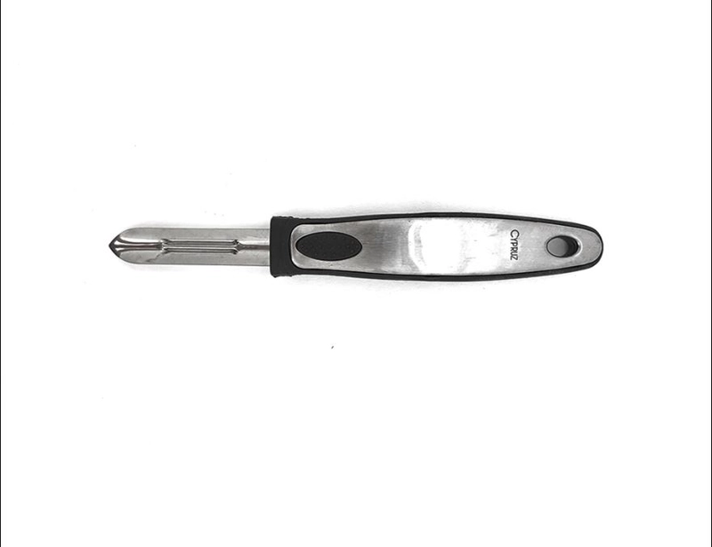 Product image Cypruz Official Surabaya - Pisau Pengupas Kulit Buah dan Sayur AD-1285 20 cm Silver