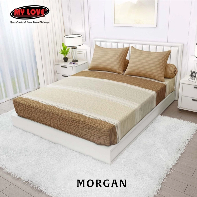 Product image Dylan 19 [TA] - Dylan 19 - Sprei All New My Love King Fitted 180x200 180x200 MORGAN