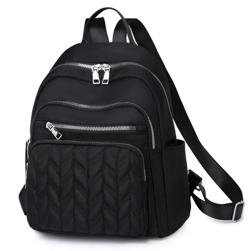Product image CBL - Tas Ransel Wanita Bordir Waterproof Bahan Nilon Backpack Jotta CBLC20JOTTA Small-Medium Hitam