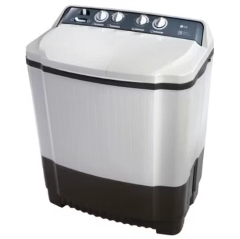 Product image Rizki Electronics - MESIN CUCI LG P8000N 2 TABUNG 8 kg Hitam