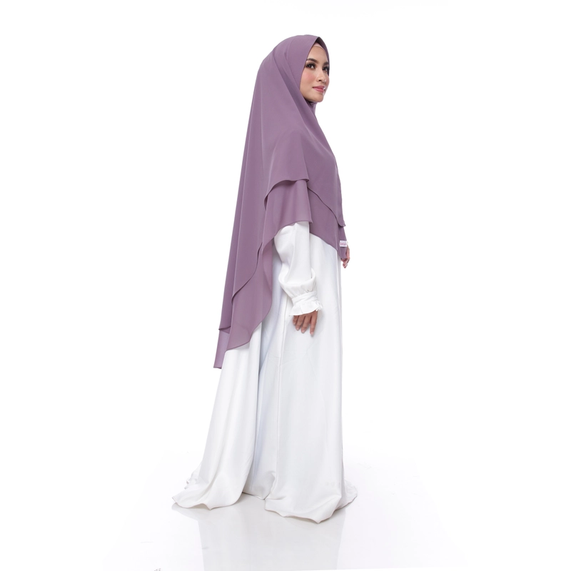 Product image Koperasi Digital Smartcoop Indonesia - Khimar Syari Latisha ALL SIZE Taro