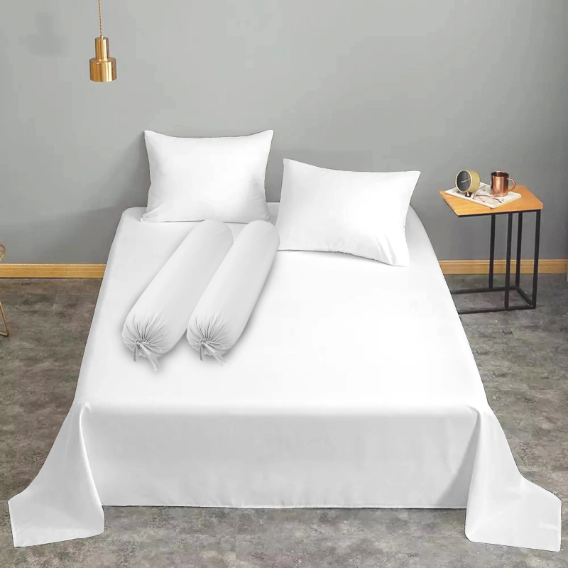 Product image Rosanna - Flat Sheet Sprei Lembaran Putih Tanpa Karet Cotton 300 TC Hotel Collection 190x300 Plain