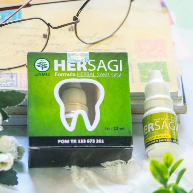 Product image CV. Ayu Group - HERSAGI Formula Herbal SAKIT GIGI 12 ml