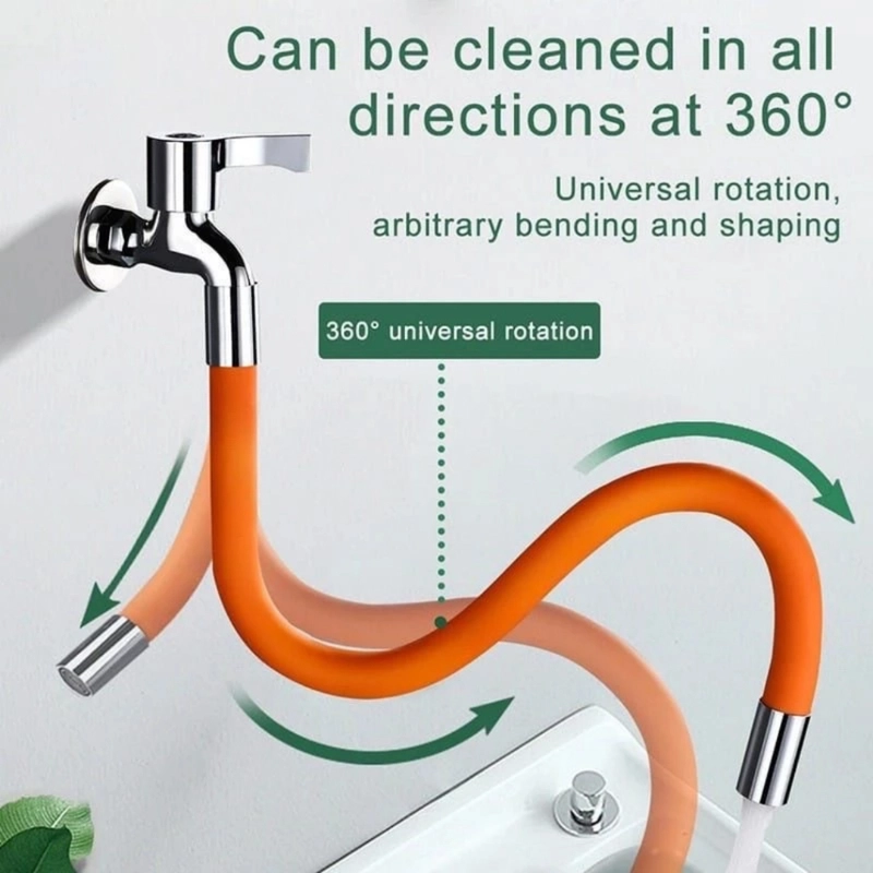 Product image KAMJE Selang Sambungan Keran Kran Air Flexible Extension Universal 360 Derajat KMJ013 KMJ013 20CM