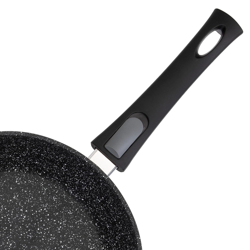 Product image KJU - RESTO ALUMINIUM DEEP FRYPAN - ARIES - 28CM 28cm Hitam