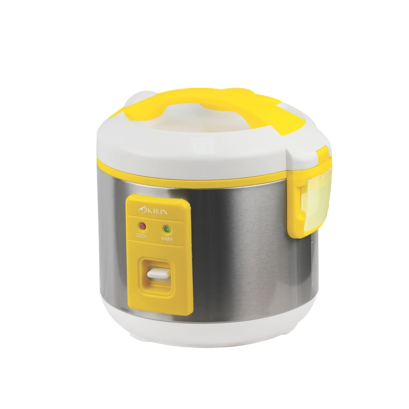 Product image Kirin - Rice Cooker KRC087 Non-Stick 1 liter 24 x 24 x 26.5 cm Yellow 