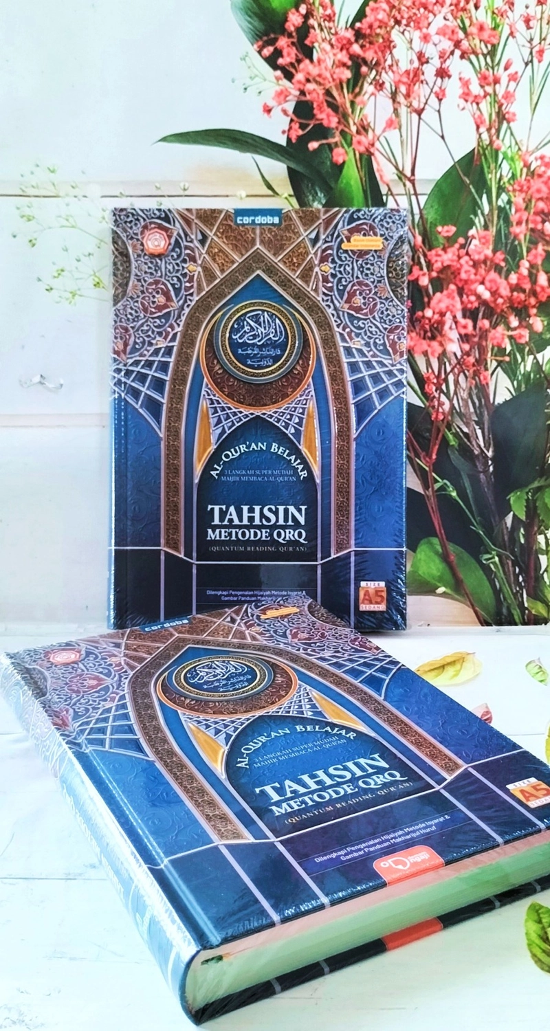 Product image Cordoba - Cordoba - Al Quran Belajar Tahsin Super Mudah Metode QRQ A5 Quantum Reading Quran A5 Random