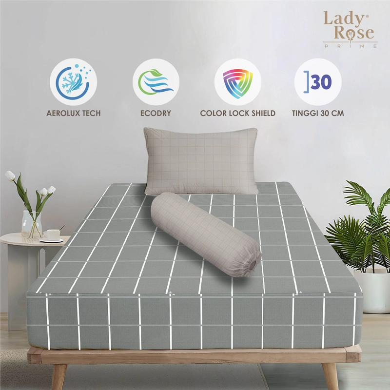 Product image LADY ROSE OFFICIAL - Lady Rose Prime - Bed Cover Tender 120x200x30 Single Fitted
