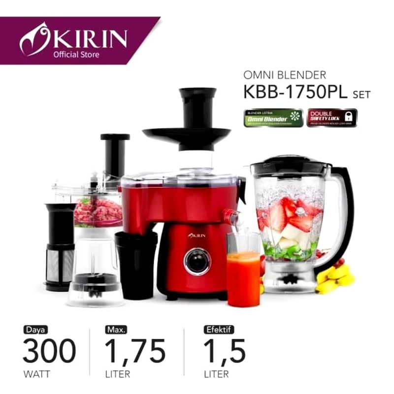 Product image Mumtazqu Store - Kirin KBB 1750 PL set red