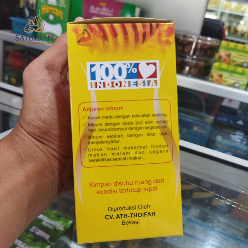 Product image Sahabah Store - Madu Diet Ath Thoifah - Madu Pelangsing - Obat Diet - Program Diet - Herbal Diet 350 gr alami