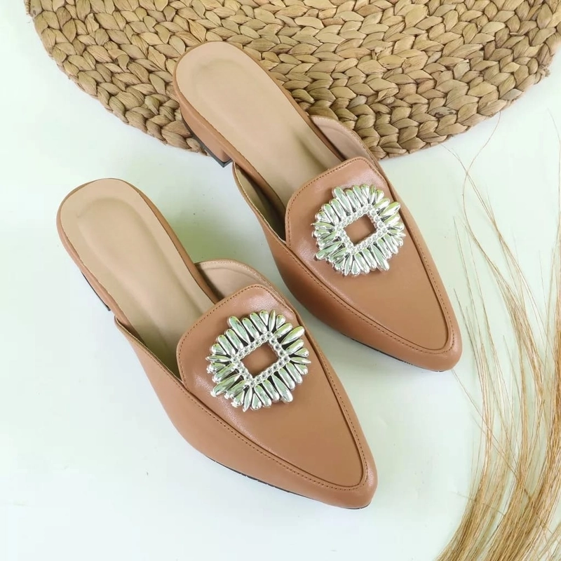 Product image Koekita - Sepatu Hak Mule Wanita 3 cm Aena KFS-004 40 MOCA