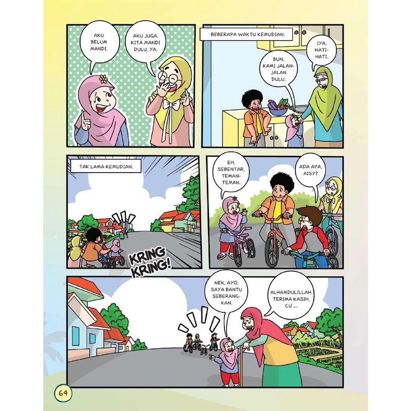 Product image Gema Insani - Komik Teladan Kasih Sayang Rasulullah 19 x 24 cm SC