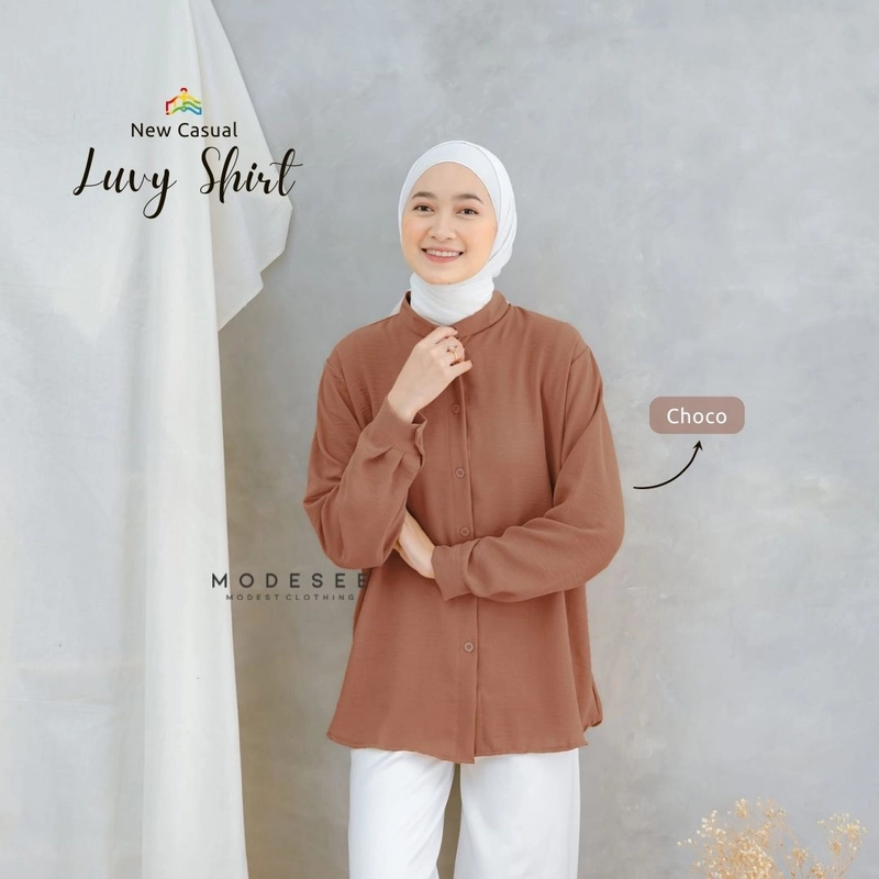 Product image Modesee - Luvi Shirt Allsize Mauve