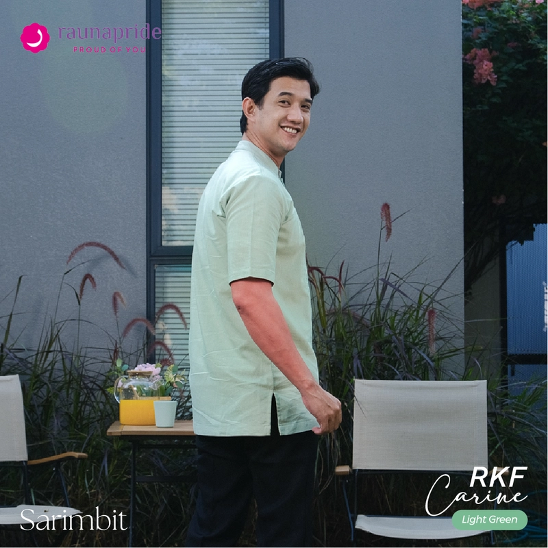 Product image RAUNAPRIDE OFFICIAL - RAUNAPRIDE OFFICIAL - SARIMBIT CARINE - LIGHT GREEN S KOKO DEWASA