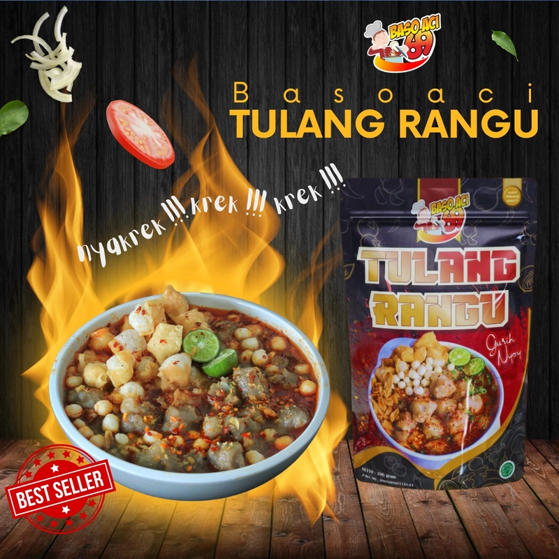 Product image Baso Aci 69 Tulang Rangu 200gram tulang rangu (tr)