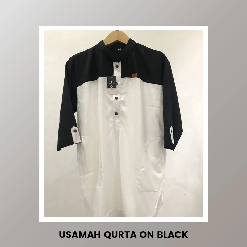 Product image Usamah Kemeja Qurta M Black