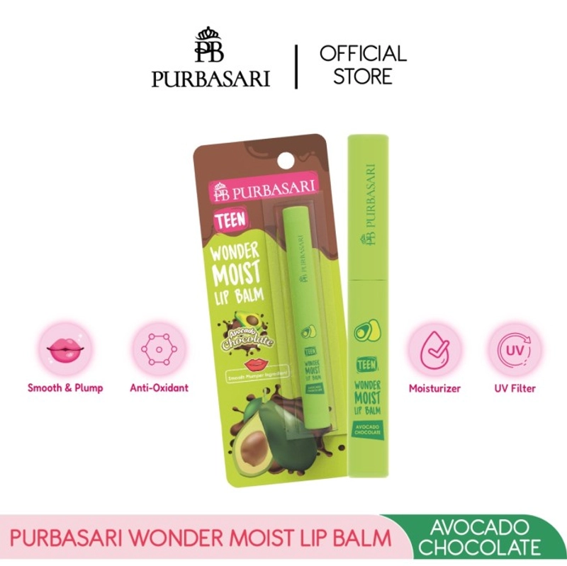 Product image Purbasari - WONDERMOIST LIPBALM 20gr AVOCADO