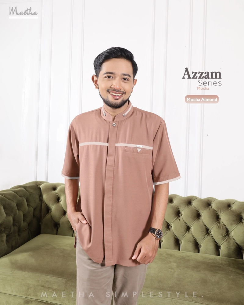 Product image Koko Pendek Dewasa Azzam Series XL Mocca Almond