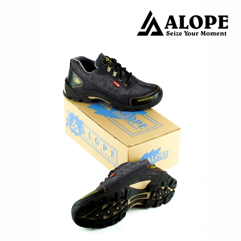 Product image ALOPE OFFICIAL - SEPATU ALOPE F 09 SEPATU HIKING MODEL TRANDY 39 HITAM