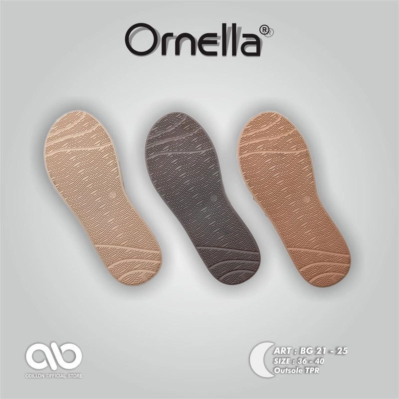 Product image Odillon - Ornella - BG 22 / Sandal Slip On Wanita Casual 36 COFFEE