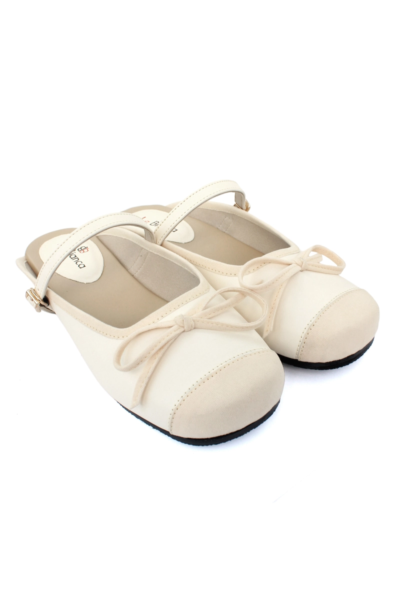 Product image Lebianca - LN 15-02 Sepatu Sendal Wanita Kekinian Lucu Fashionable 36 IVORY