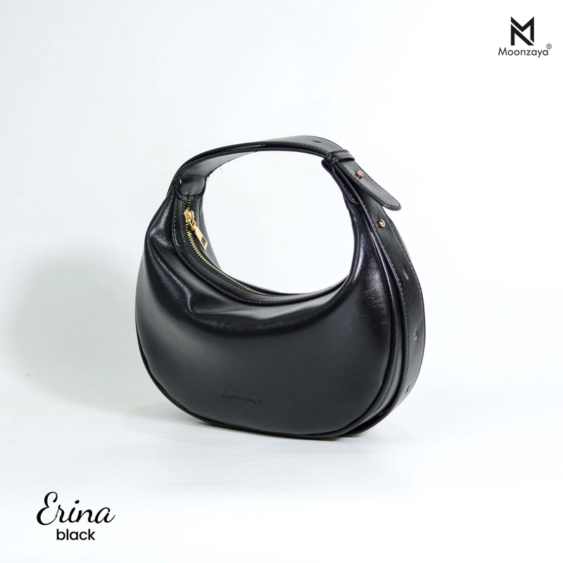 Product image Moonzaya - ERINA BAG BY MOONZAYA (PO 1 MINGGU) TAS SOULDER BAG TAS WANITA ERINA BLACK